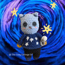 Coraline Kitty in Dark Blue