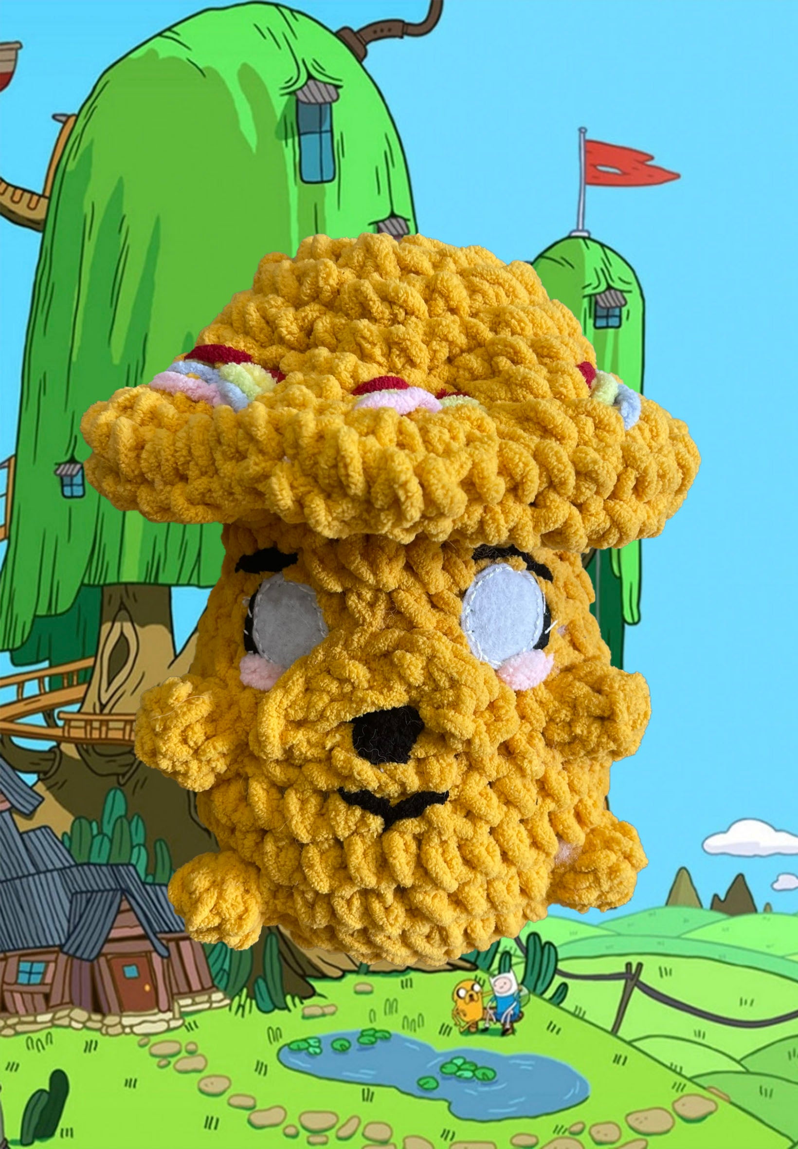 Jake the Mushroom Pal *MADE TO ORDER*