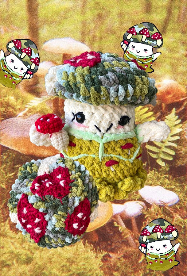 Arden the Fungi Mushroom Pal **MADE TO ORDER**